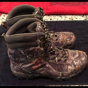Magellan Outdoors Men's Realtree Edge Camo Gunner Hunting Boots Size 7.5 D